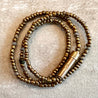 Golden Wrap Bracelet / Wish Necklace