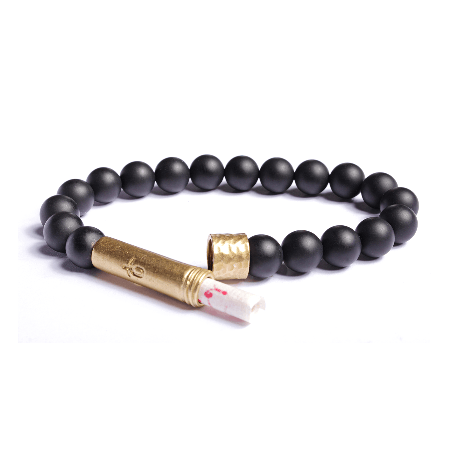 Matte Black Onyx Intention Bracelet – Wishbeads