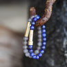 Polished Lapis Lazuli Intention Bracelet